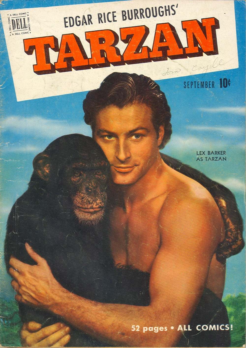 Read Comics Online Free Tarzan Comic Book Issue Page